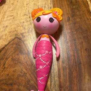 LaLaLoopsy Mermaid Opal 2012 Full Size 15" Doll La La Loopsy Orange Pink